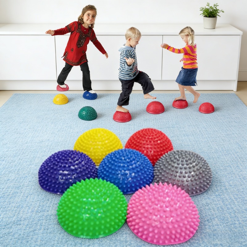 Pilates Ball Mini - 1pcs 16cm Yoga Ball PVC Inflatable