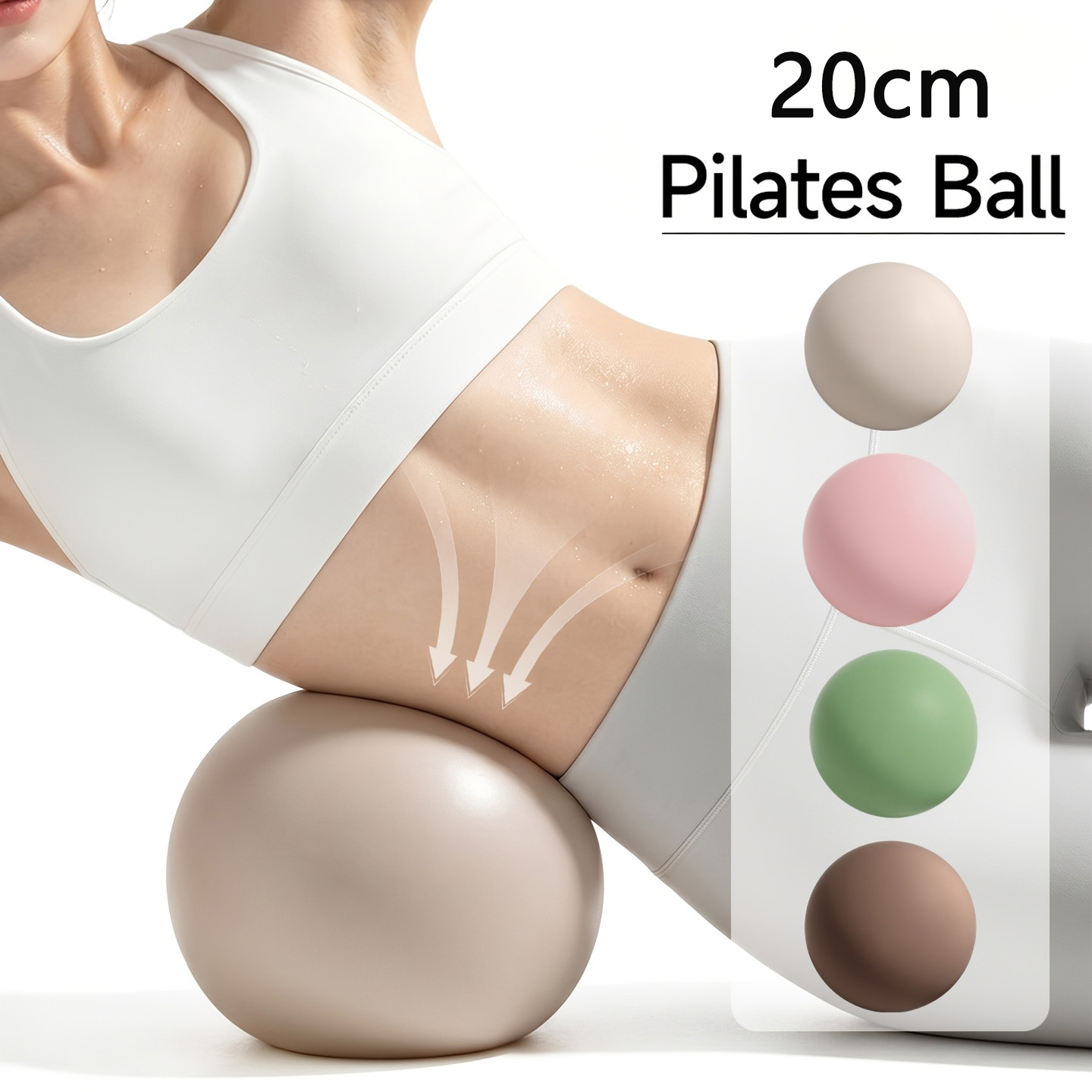7.87-Inch Mini Yoga Fitness Ba - Pilates Ball Mini ulasan dan harga