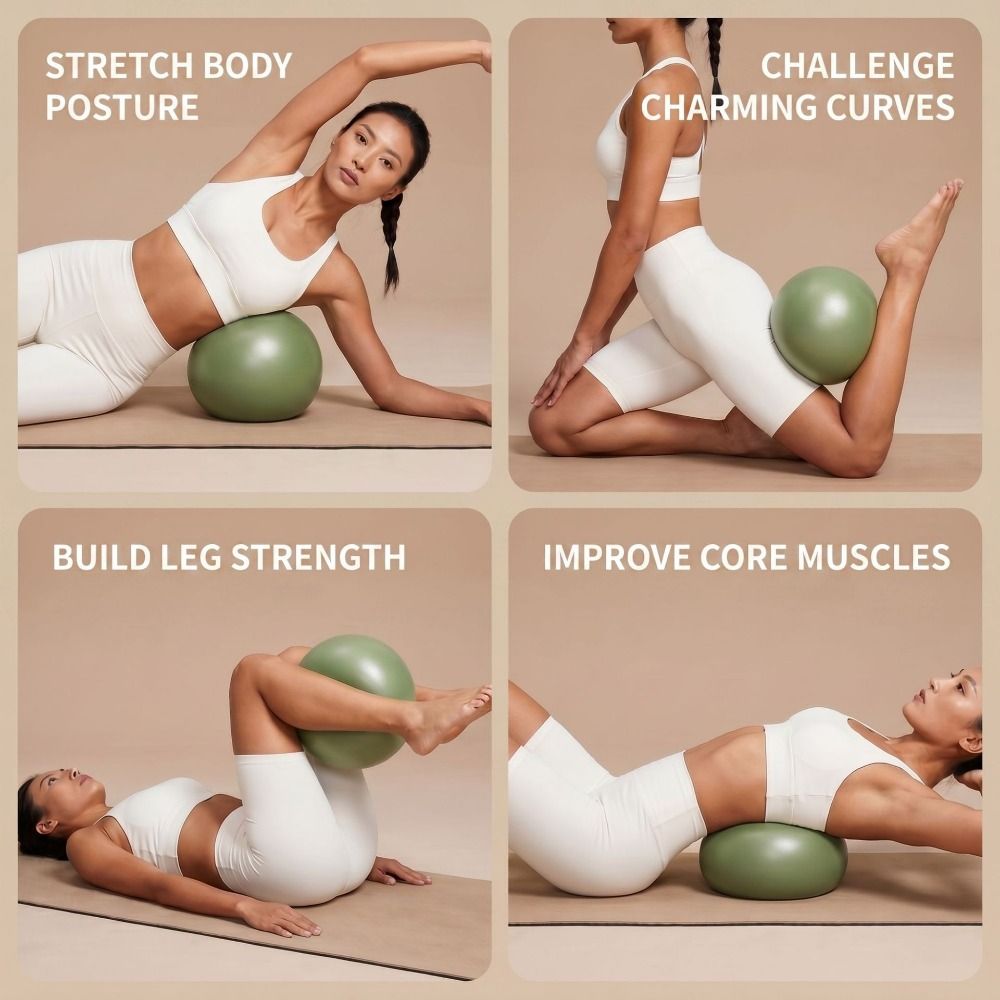 Household 22 cm Yoga Ball Soft - Pilates Ball Mini ulasan dan harga
