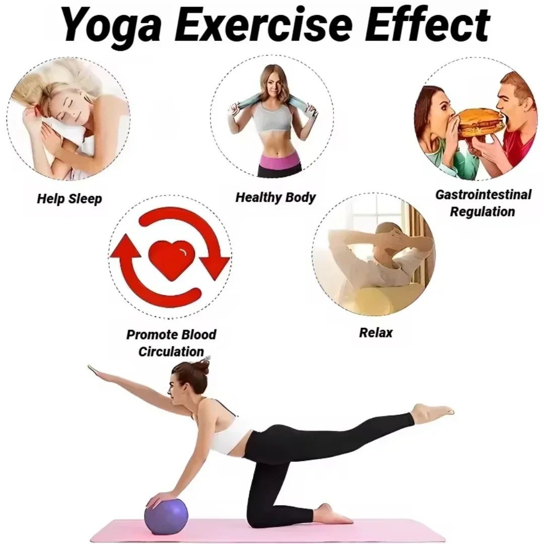 Yoga Pilates Ball Exercise Gym - Pilates Ball Mini ulasan dan harga