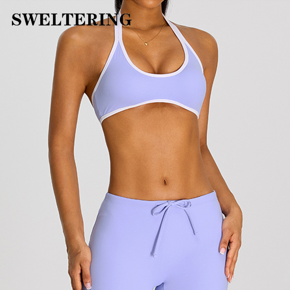 Summer Women's Halter Yoga Bra - Pilates Yoga Wrap Top ulasan dan harga