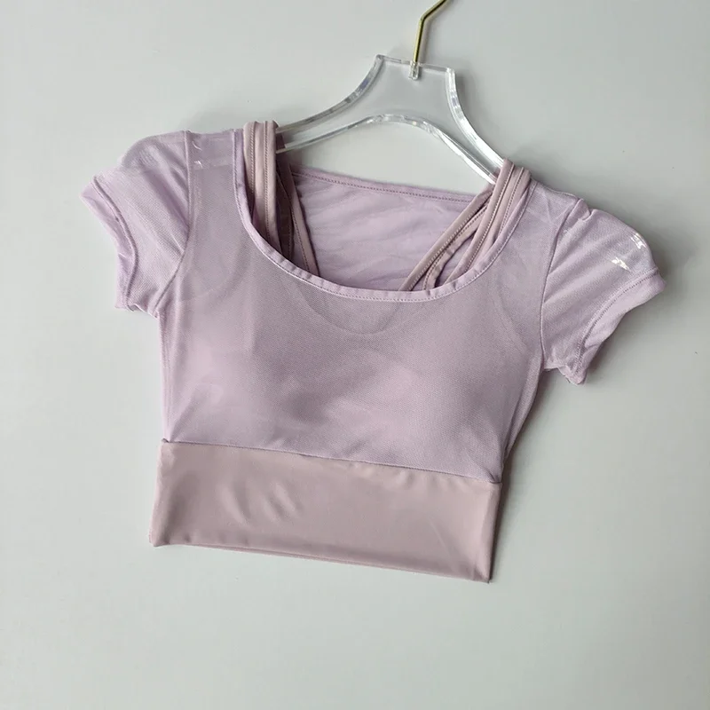 Women's Pilates Training Fitne - Pilates Yoga Wrap Top ulasan dan harga