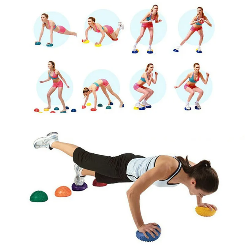 1pcs 16cm Yoga Ball PVC Inflat - Pilates Ball Mini ulasan dan harga