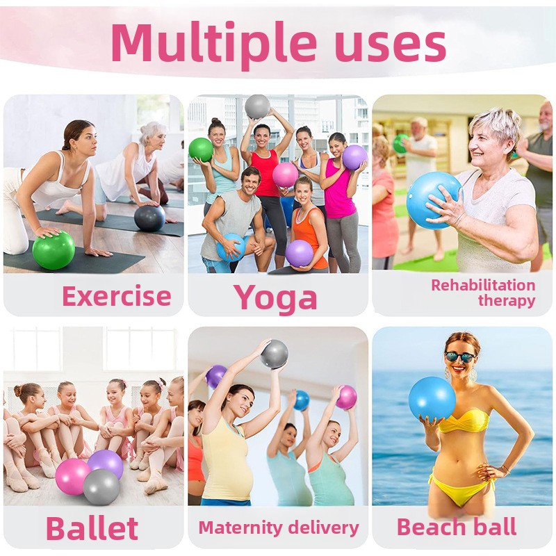 PVC Mini Exercise Ball for Yog - Pilates Ball Mini ulasan dan harga