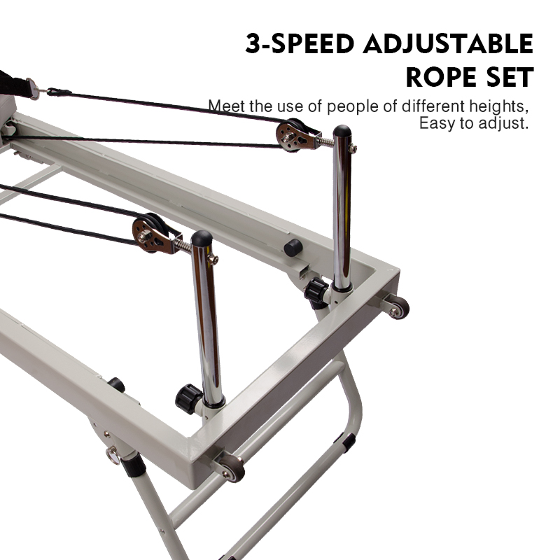 Large Folding Pilates Reformer - Pilates Yoga Weight Loss ulasan dan harga