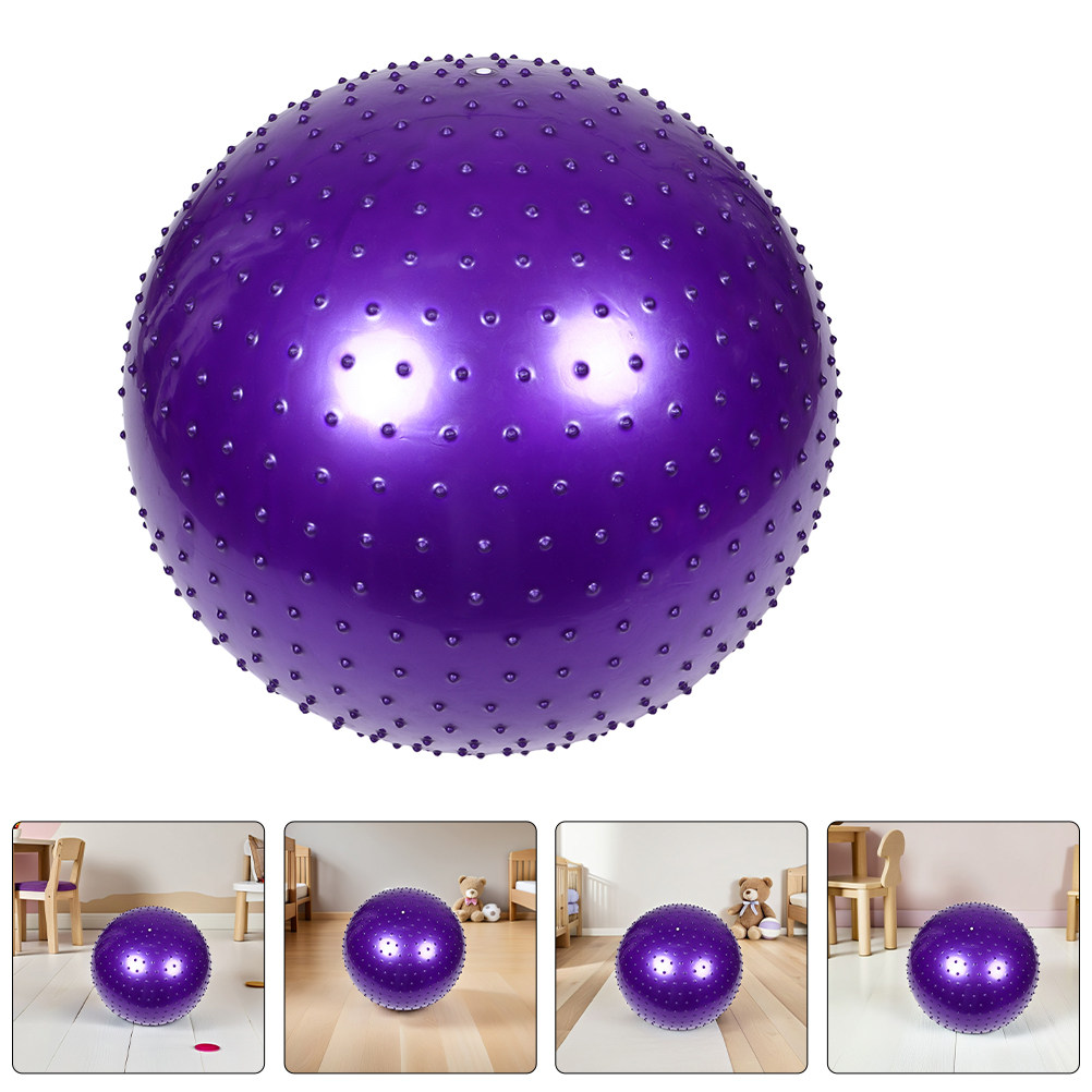Spiked Massage Yoga Ball 75Cm  - Pilates Yoga Pregnancy ulasan dan harga
