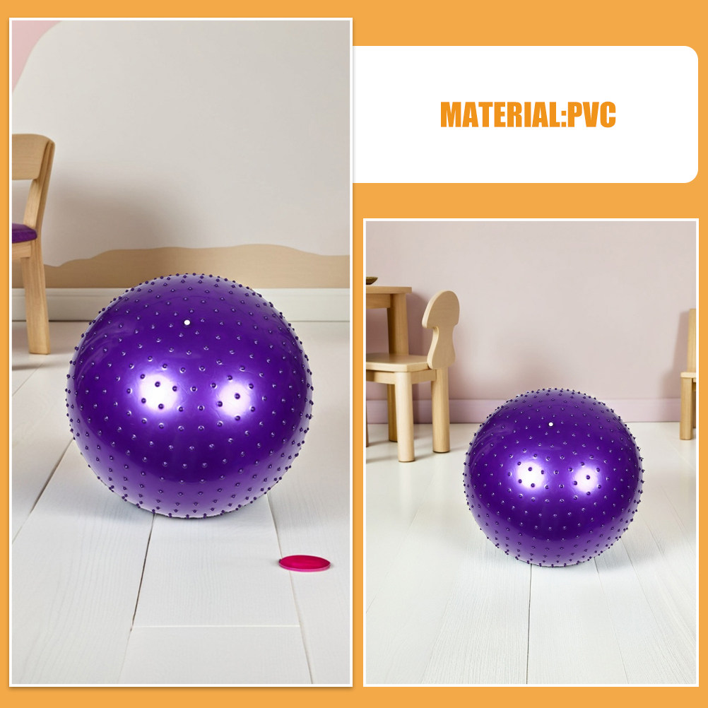 Spiked Massage Yoga Ball 75Cm  - Pilates Yoga Pregnancy ulasan dan harga
