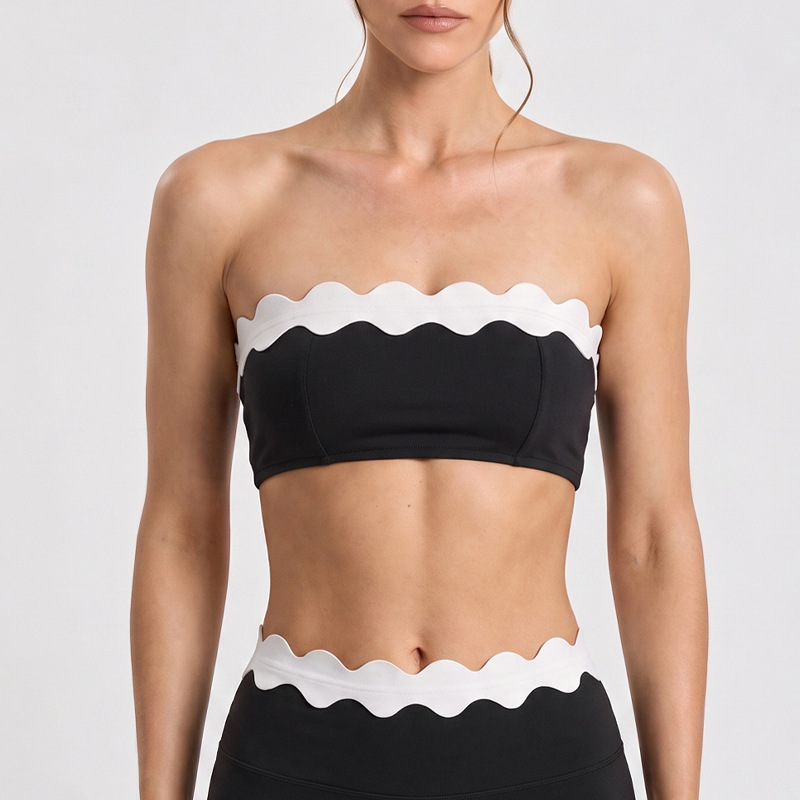 New Sports Tube Top For Women  - Pilates Yoga Wrap Top ulasan dan harga
