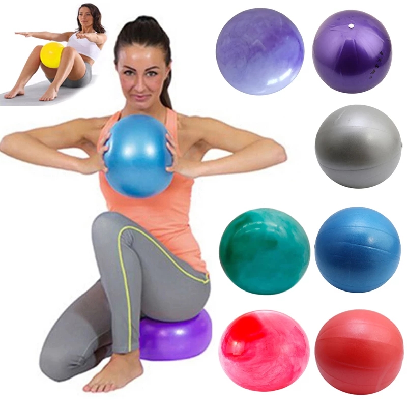 New 25cm Yoga Ball Exercise Gy - Pilates Ball Mini ulasan dan harga