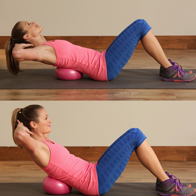 New 25cm Yoga Ball Exercise Gy - Pilates Ball Mini ulasan dan harga
